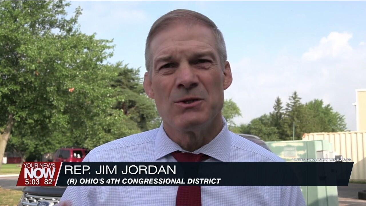 Congressman Jim Jordan speaks to Wapakoneta Breakfast Optimist Club